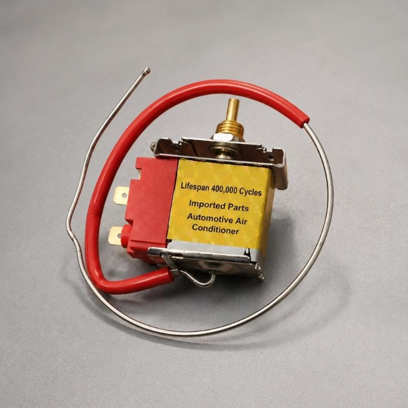 Truck & Car HVAC Temperature-Control Unit with Capillary Probe for Air-Conditioning & Heating Temperature Adjustment