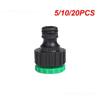 5/10/20 шт. адаптер для крана для полива сада, мойки труб, водопроводный кран, пластиковые универсальные садовые аксессуары, адаптеры для кранов