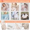 Малибу от Baby Swaddle для новорожденных enne. Одеяло, Одеяло, Микрофибра, (Сланец/Слоновая кость)