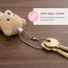 10Pcs Stuffed White Bear Plush Keychain Cartoon Animal Bear Plush Dolls Little Bear Plush Toy  Kids