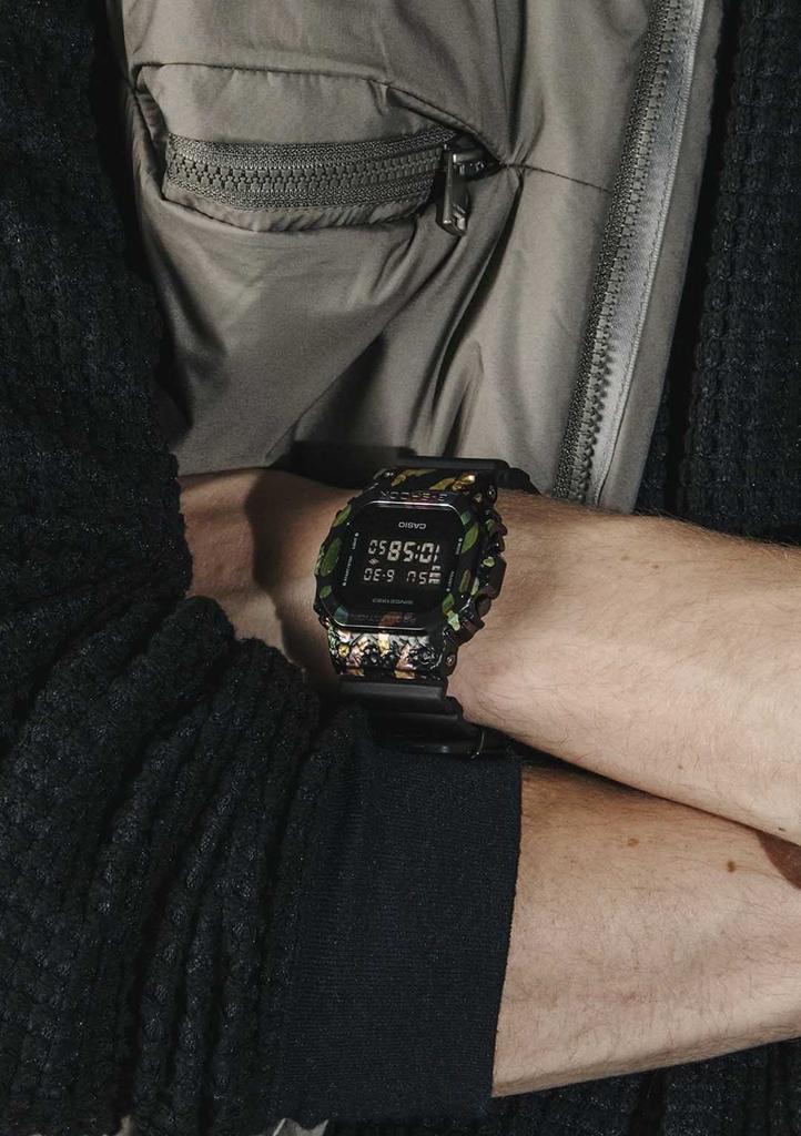 [Casio]G-SHOCKGM-5640GEM-1JR Мужские Серый Скелетон