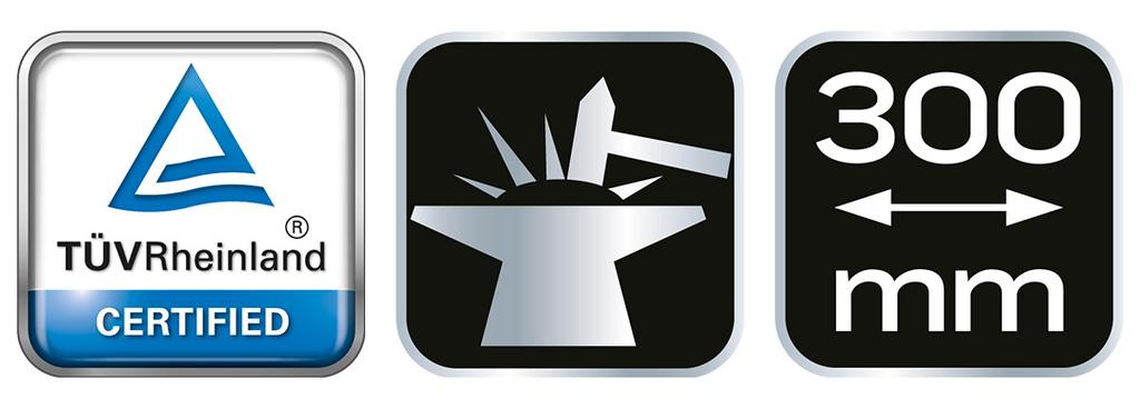 Spring compressors 300 mm, 2 pcs.