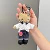 Длинноногая Плюшевая Брелок-Ключница Hello Kitty Платье в Горошек Кукла Кошка Китти Модный Подвеска Милый Брелок для Сумки Аксессуар для Сумки Подарки