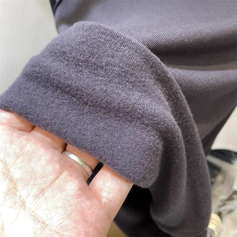 Женская приталенная рубашка с длинным рукавом и воротником-стойкой в европейском стиле, с подкладкой из матового немецкого вельвета для осени и зимы