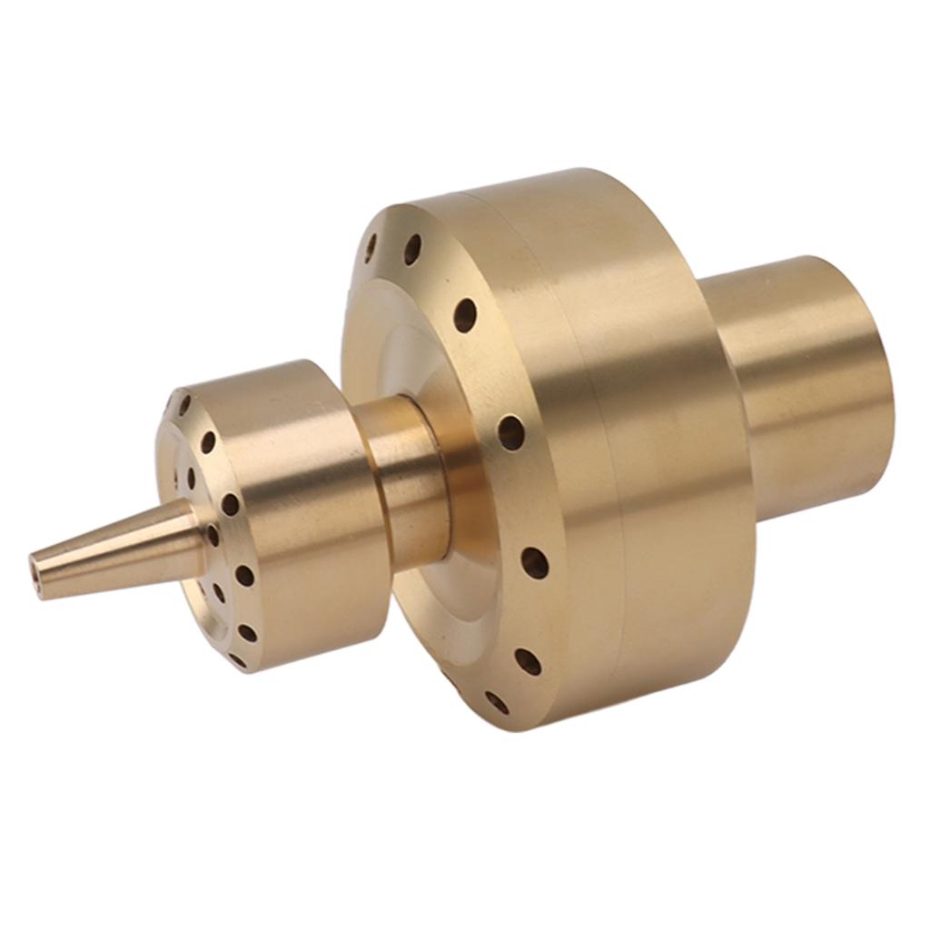 Copper Double Column Fountain Nozzle Music Fountain Landscape Scenery Nozzle Water Fountain Nozzle