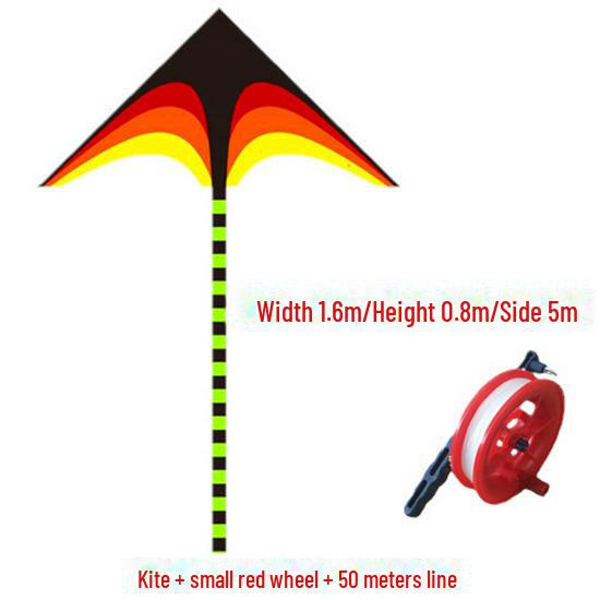 Воздушный змей Prairie для детей 1,1 м/1,6 м в клетку — легко управлять с помощью печати высокого разрешения