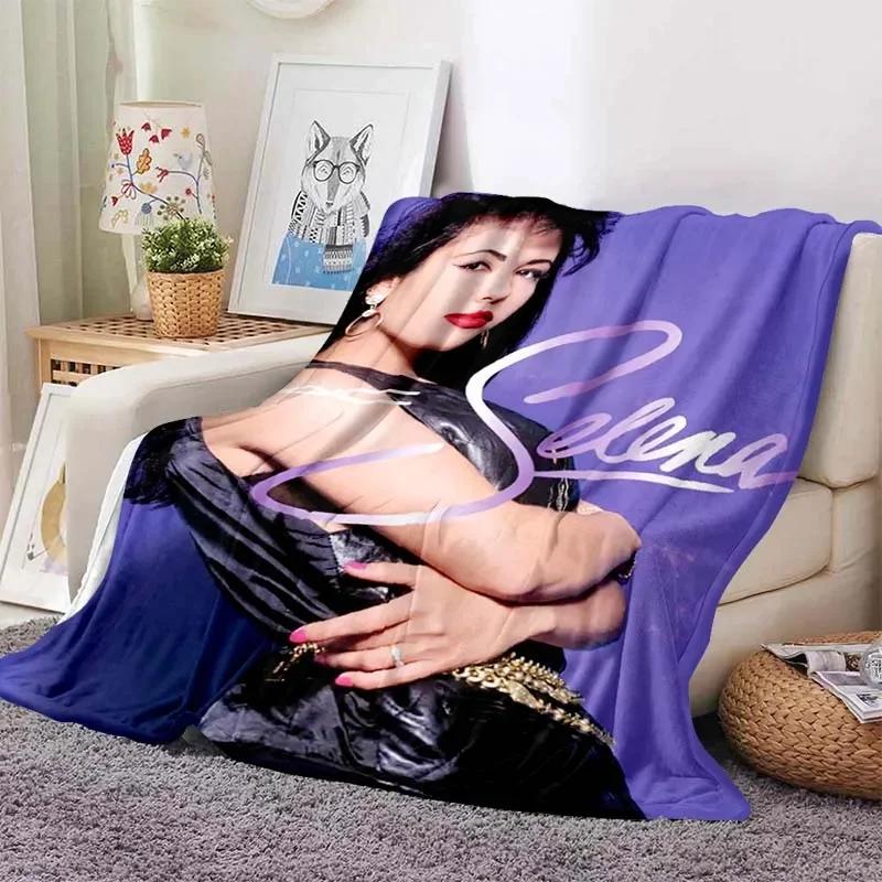 Selena Quintanilla Сакура красивые одеяла флисовый текстильный декор многофункциональные мягкие пледы для дивана уличное одеяло
