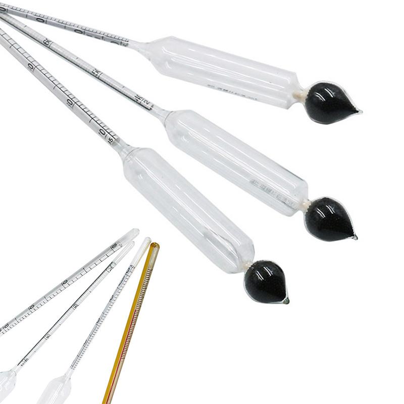 Тестер ареометра, деревянный ящик, спиртометр, измеритель алкоголя, измеритель вина, термометр