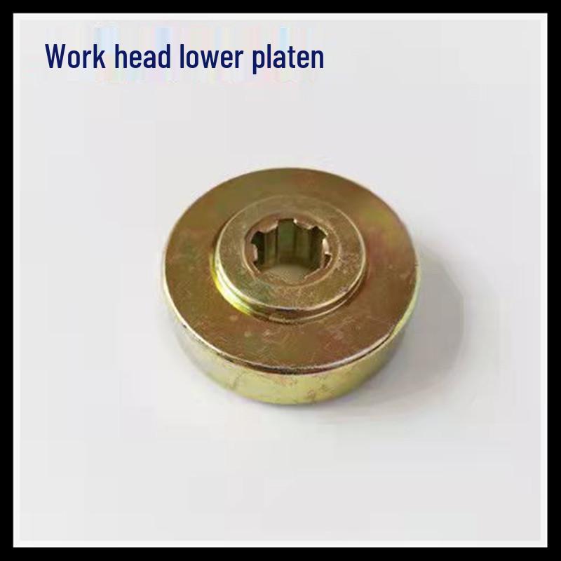 Replacement Lawn Mower Blade Fixing Kit: Washer, Protective Cover, and Reverse Thread Nut