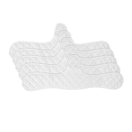 5/10 шт. Подкладки для бюстгальтера Многоразовые Моющиеся Впитывающие пот под грудью Женские Подкладки для груди из хлопка с контролем запаха Впитывающие влагу Вставки для груди Подкладка