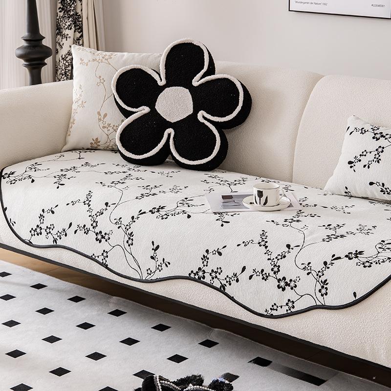 Диванная подушка специальной формы Four Seasons Universal Irregular Straight Row Tofu Block Диванная подушка Нескользящий Чехол для дивана Полотенце