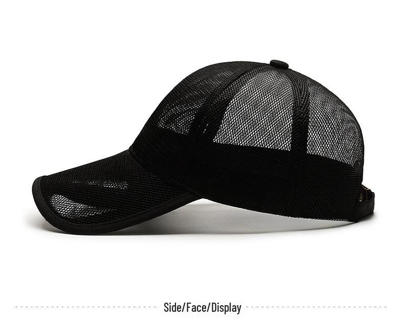 Унисекс Летняя Сетчатая Бейсболка - Дышащая, Защита от Солнца для Занятий на Открытом Воздухе