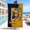 Pacers Basketball Team  Beach Towel, Microfiber Beach Towel, Perfect For Pool, Beach, Travel, Home Decor Beach Party Fan gifts