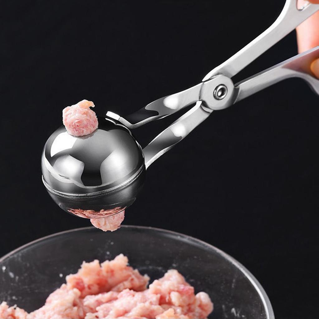 Stainless Steel Meatball Maker Food Grade Meat Baller Meatball Making Tool for Making Meatballs Rice Balls Fish Balls