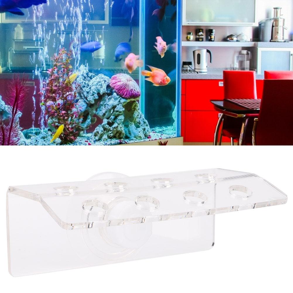 Акриловый Прозрачный Аквариум Фронтальная Загрузка Изогнутый Коралл SPS Кнопка Зацепы Кронштейн Крепление Аквариумы