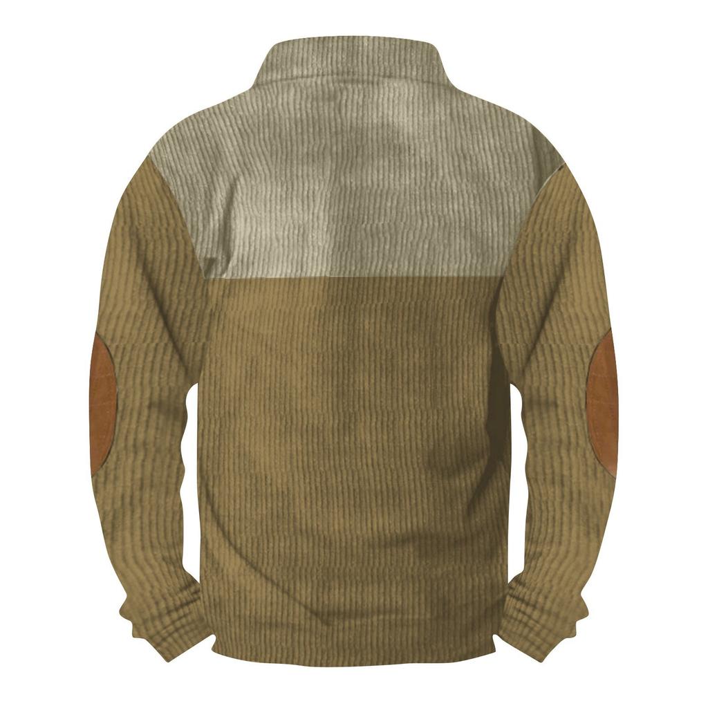 Весенняя и мужская толстовка с воротником-стойкой — это повседневные свитера для активного отдыха, топы