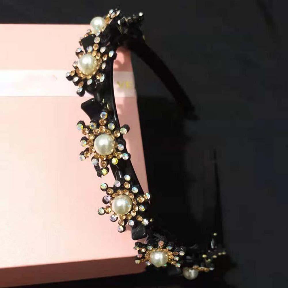 Милые повязки для волос с заколками Снежинка Звезда Стразы Заколка для челки Ободок Ежедневный