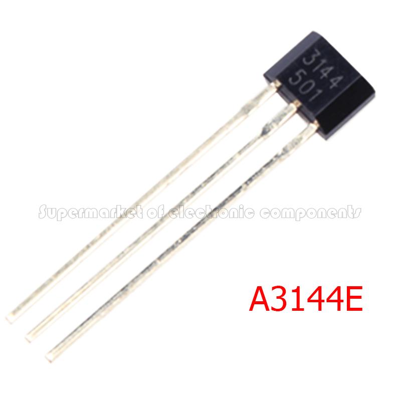 10Piece A3144E A3144 3144 TO-92 Hall Effect Sensor New Original