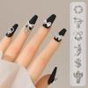 20Pcs Nail Ornaments Creative Shape Rust-proof Alloy Love Heart Nail Ornaments Bow-knot Manicure Jewelry Beauty Supplies