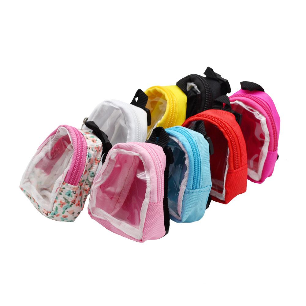 suit 15-20cm Doll Children Toys Transparent Doll Backpack Gifts Mini Bag DIY