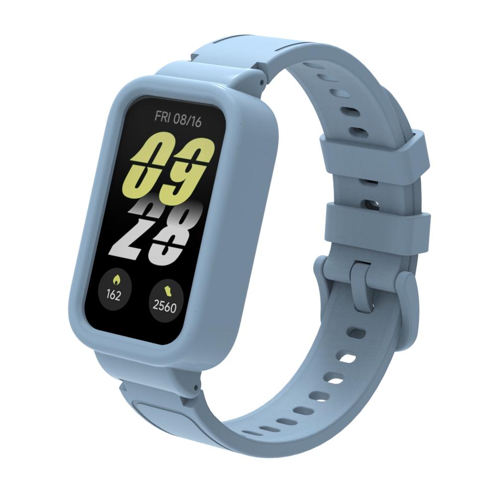 Для Xiaomi mi band 9 активные аксессуары для умных часов sprot Силиконовый браслет correa Защитный корпус Cover для Redmi band 3 Чехол+Ремешок