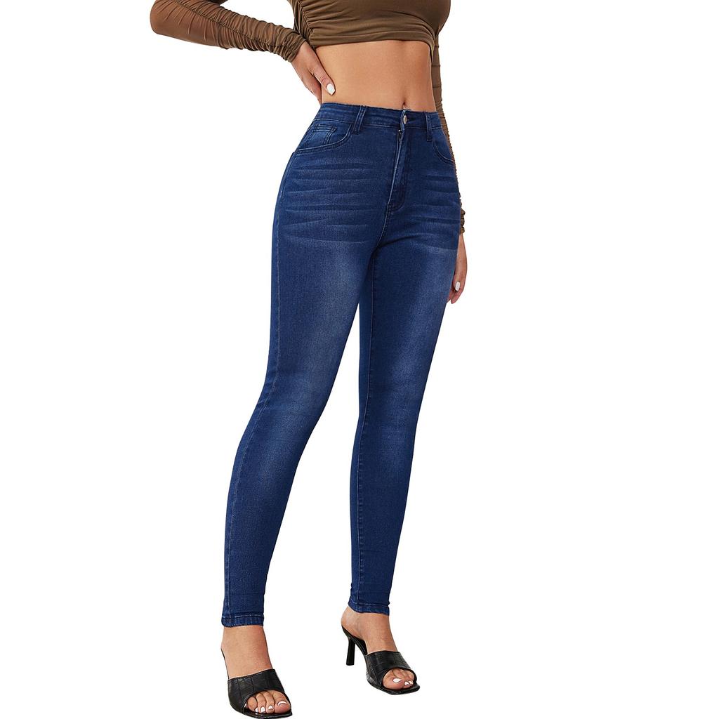 Jeggings For Women High Waist, Stretchy Jeans Slim Fit Leg Pull On Jean With Pockets