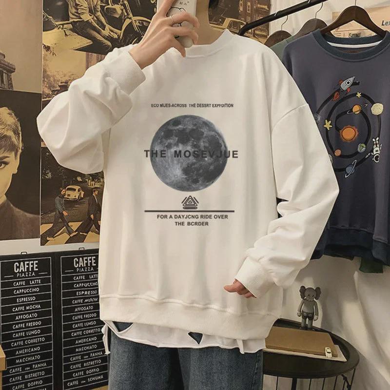 Men's 2023 Trendy Long-Sleeve Thin Sweatshirt: Spring & Autumn Inner Wear