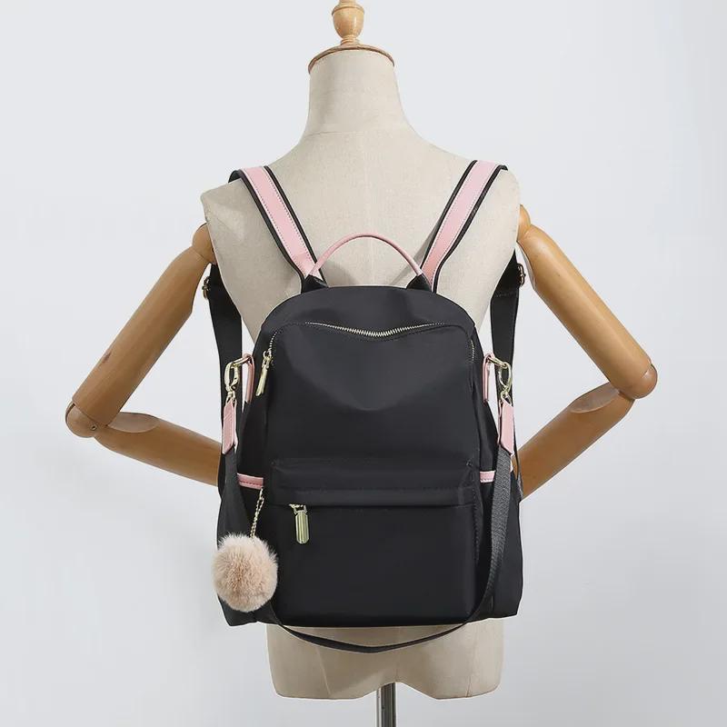 Women's Anti-Theft Oxford Canvas Backpack - 2025 Korean Fashion Trend, Stylish Travel Bag