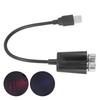 Автомобильный USB Проектор Подсветки Красный Синий Подсветки Подключи и Играй Свободный Изгиб Гибкий Без Голосового Управления