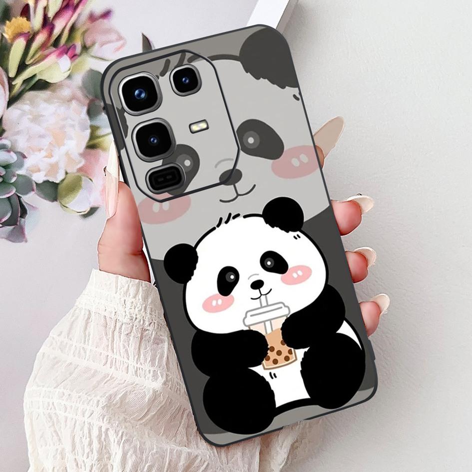 For Infinix Note 50 Pro 4G Case X6855 Coque Cute Panda Astronaut Cat Soft Silicone Cover For Infinix Note 50 Note50 X6858 Bumper