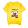 Футболка ONE PIECE с мультяшным принтом Графическая Летняя Одежда Оверсайз Короткий Рукав Смешной Повседневный Женский Топ
