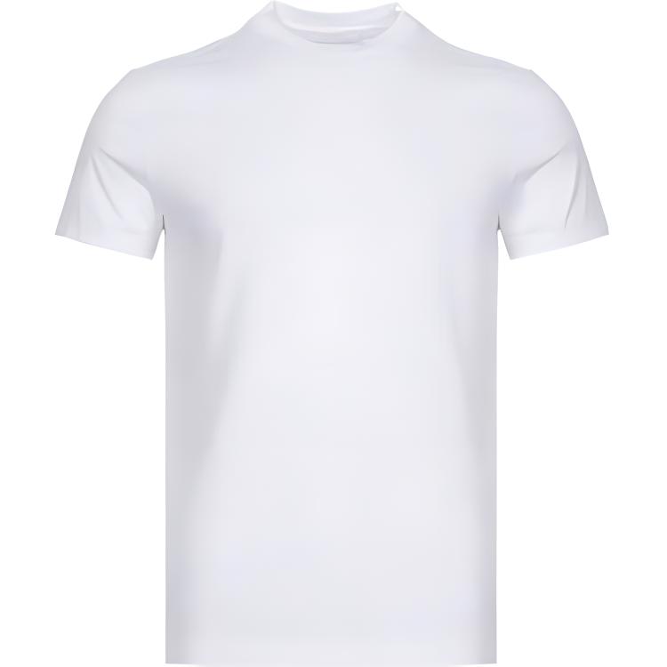 PRADA T-Shirts Men's White Crew Neck Moderate DNA829-11CD-FO009-S-221