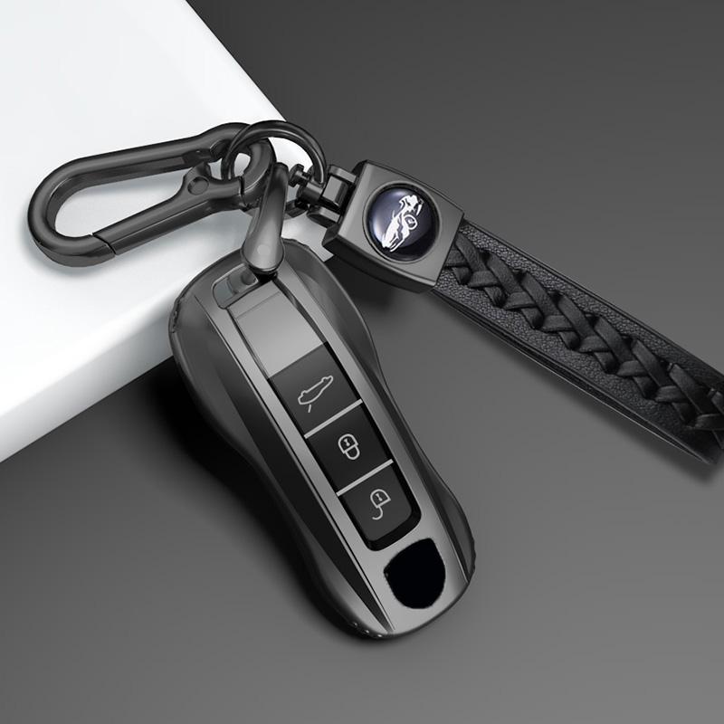 Чехол для дистанционного ключа автомобиля из ТПУ, защитный чехол для брелока Porsche Cayenne Panamera Macan 911 958 Lepin 718 996 971 9YA 986 Boxster