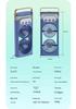 Portable Dual Head Desktop Air Conditioner Fan with Cool Mist
