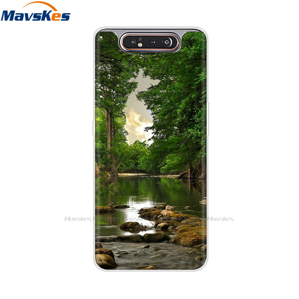 6.7'' Для Samsung Galaxy A80 Чехол Силиконовый Мягкий ТПУ Задняя Крышка Для Samsung Galaxy A90 A 80 Чехол для Телефона мягкий бампер A80 2019 Чехол