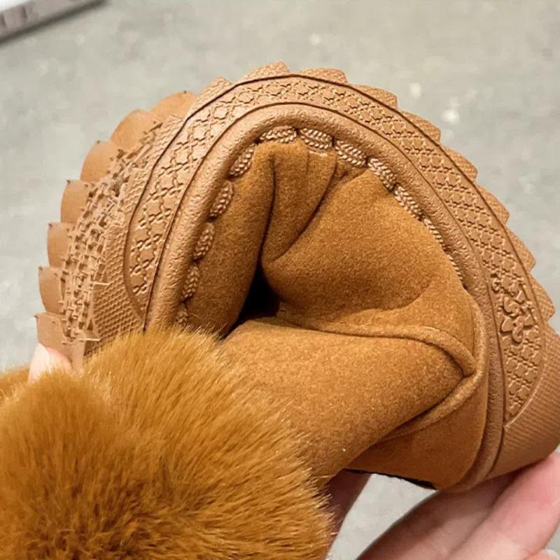 Зимние новые детские зимние сапоги для девочек, плюс бархатные короткие сапоги принцессы для девочек, теплая детская хлопковая обувь для детей