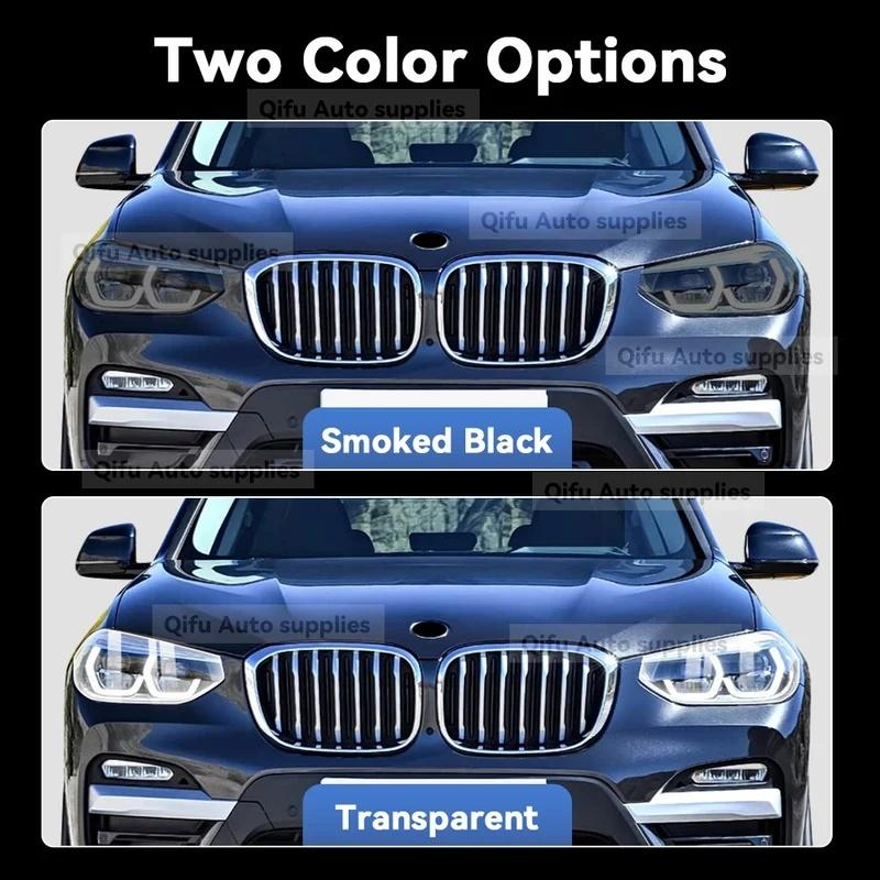 For BMW X3 G01 2018- Car Headlight Protective Film TPU Pre Cut Anti-Scratch Headlight Vinyl Film Accessories