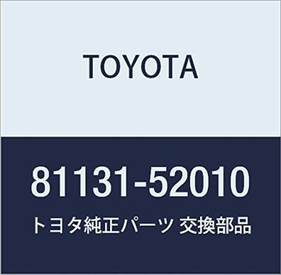 Оригинальная линза фары Toyota, номер детали справа, 81131-52010