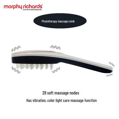 Массажер-расческа для кожи головы Morphy Richards с красным и синим светом, вилка CN (адаптер в комплекте)