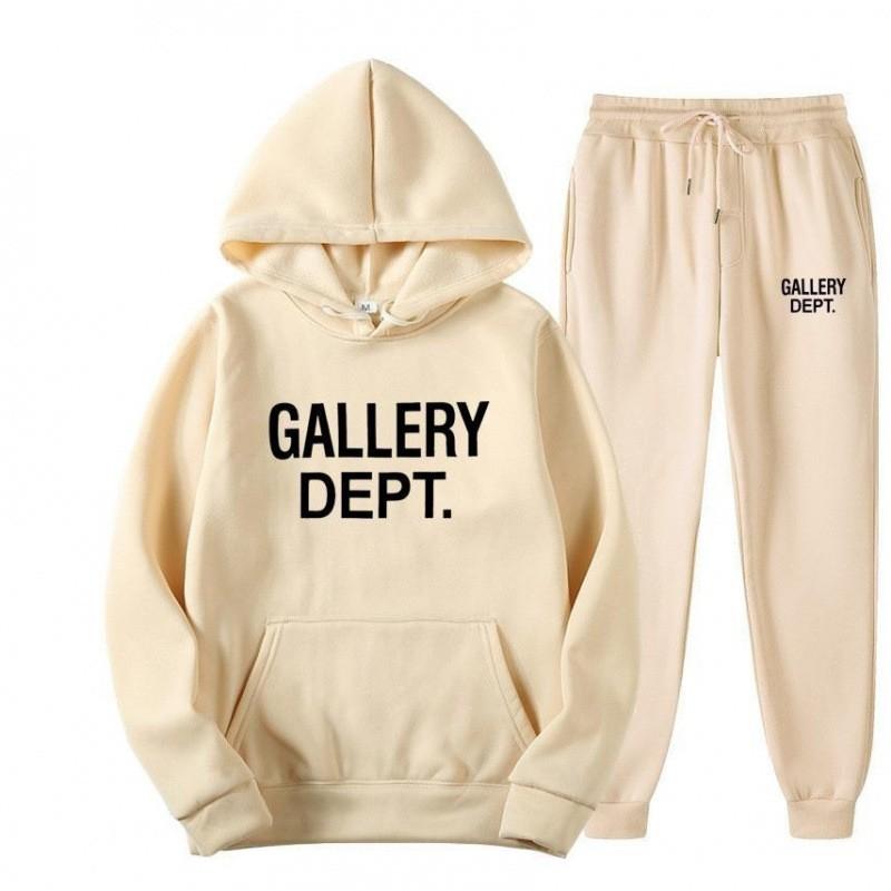 Womens Casual Hooded Sweatshirt Tracksuit Set Winter Fashion Letter Print Outfit
