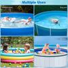 Portable Dog Pool Cover Round Shape Easy to Use Kids Swimming Pool Cover Foldable Tub Pool Protector Sleeve Case