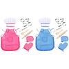Tableware Sets Toys Kitchen Cooking Simulation Miniature Apron Kitchen Toys