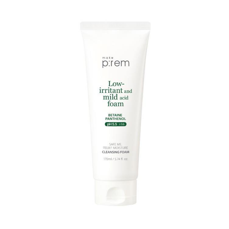 Make P:REM Safe Me. Relief Moisture Cleansing Foam 150ml/170ml/250ml (3 Option)