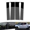 4Pcs Car Pillar Posts Door Window Trim Cover Stickers Decal for Chevy Colorado/GMC Canyon Crew Cab 2015-2022