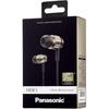 Panasonic In-Ear Headphones, High-Resolution Audio Compatible, Gold, RP-HDE5-N