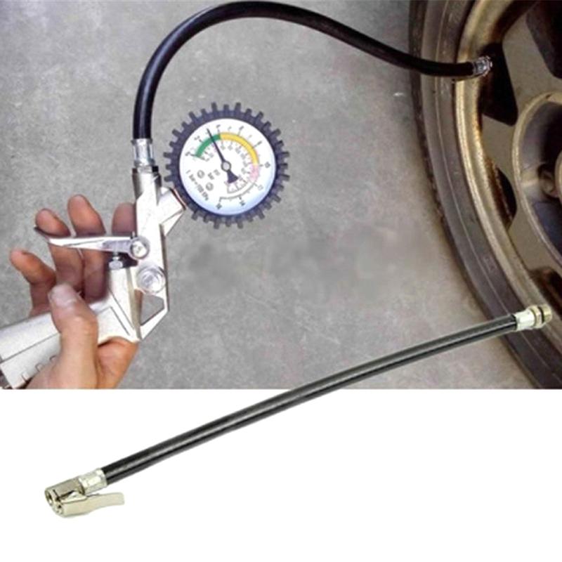 Воздушный насос для шин, давление в автомобильных шинах, шланговый насос, манометр, соединитель для шланга, гибкий для автомобильных шин, быстрые надувные стержни