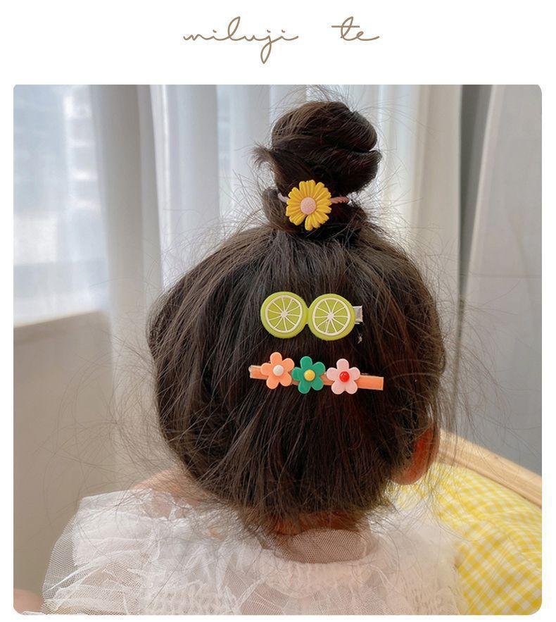 10 PCS Baby Girls Hair Clips, Colourful & Cute Hair Accessories | Multicolour