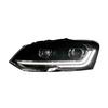 Передние фары Silver (2 шт) для Volkswagen Polo 2010-2017 гг
