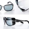 Zeque Polarized Sunglasses Leman Black Silver EASE BLUE MIRROR F-1522 & GREEN/
