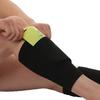 1 Pair Football Shin Guard with Pocket Breathable Nylon MTB Kickboxing Calf Sleeve